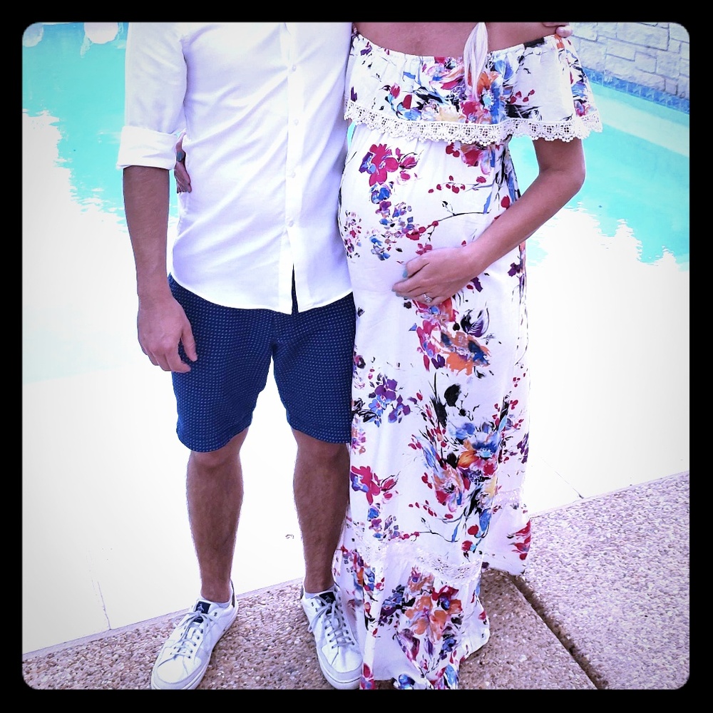 Altar'd State Betsey maxi dress (maternity)